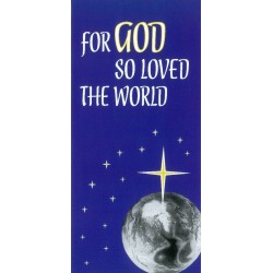 For God so loved the World